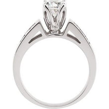 Load image into Gallery viewer, 14K White 1 3/8 CTW Diamond Engagement Ring
