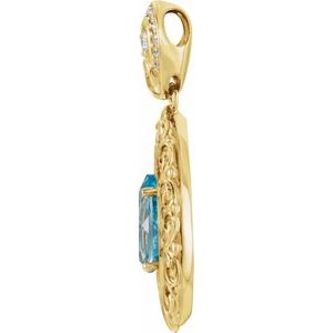 Vintage-Style Pendant 