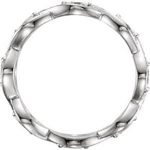 Load image into Gallery viewer, Infinity-Inspired Eternity Band
