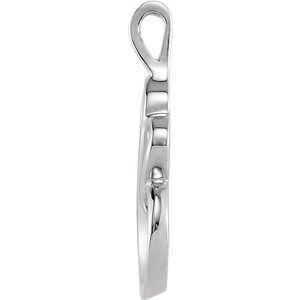 Sterling Silver Freeform Pendant
