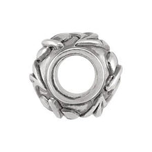 Charger l&#39;image dans la galerie, Sterling Silver 10.75x10.25 mm Ivy Leaf Bead
