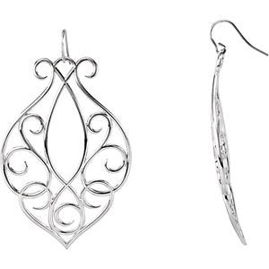 Scroll Design Earrings