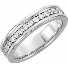 Charger l&#39;image dans la galerie, 14K Rose 3/4 CTW Diamond Eternity Band Taille 11
