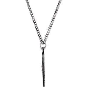 Sterling Silver 18 mm St. Christopher U.S. Air Force Medal 18" Necklace
