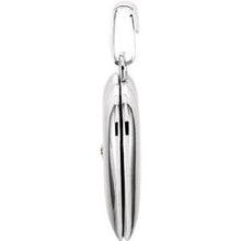 Load image into Gallery viewer, Sterling Silver .01 CTW Diamond Heart Locket
