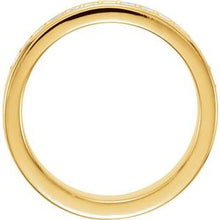 Load image into Gallery viewer, 14K Yellow 3/4 CTW Diamond Eternity Band Size 11
