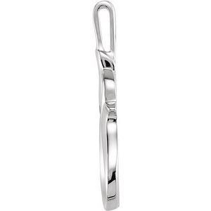 Sterling Silver Freeform Pendant