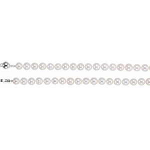 Freshwater Cultured Pearl Strand or Bracelet