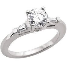 Charger l'image dans la galerie, Sterling Silver Cubic Zirconia Band
