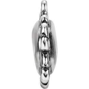 Fish Dangle Component with Jump Ring