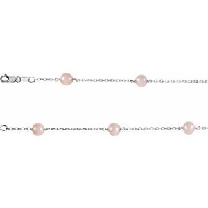 Pearl Station Necklace