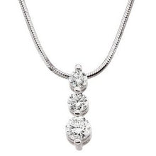 Load image into Gallery viewer, Three-Stone Necklace
