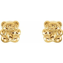 Charger l&#39;image dans la galerie, Youth Teddy Bear Earrings
