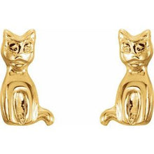 Load image into Gallery viewer, Youth Cat Earrings
