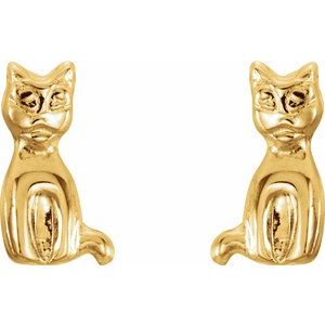 Youth Cat Earrings