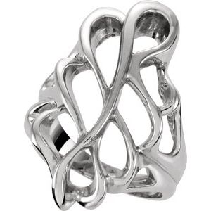 Sterling Silver Freeform Ring