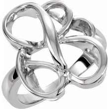 Load image into Gallery viewer, Sterling Silver Metal Fashion Ring
