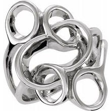 Load image into Gallery viewer, Sterling Silver Freeform Ring
