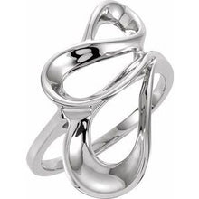 Load image into Gallery viewer, Sterling Silver Freeform Ring
