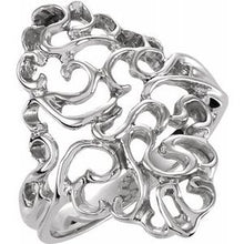 Load image into Gallery viewer, Sterling Silver Freeform Ring
