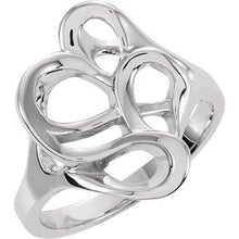 Charger l'image dans la galerie, Sterling Silver Freeform Ring
