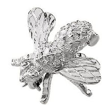 Load image into Gallery viewer, Sterling Silver 18x16 mm Bee Brooch
