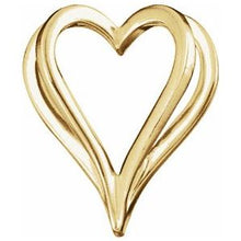 Load image into Gallery viewer, Shadow Heart Slide Pendant
