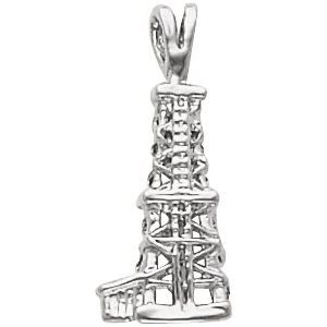 Oil Derrick Pendant