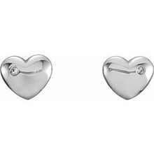 Load image into Gallery viewer, Puffed Heart Earrings
