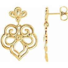 Load image into Gallery viewer, Fleur-de-lis Earrings 
