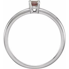 Charger l'image dans la galerie, Sterling Silver Imitation Alexandrite "June" Youth Birthstone Ring
