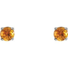 Load image into Gallery viewer, Youth Birthstone Earrings
