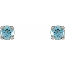Load image into Gallery viewer, Youth Birthstone Earrings
