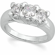 Load image into Gallery viewer, 14K White 1 1/3 CTW Diamond Anniversary Ring
