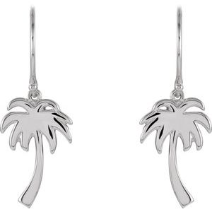 Petite Palm Tree Earrings