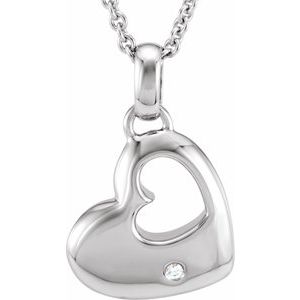 Diamond Heart Necklace