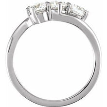 Load image into Gallery viewer, Platinum 1 CTW Diamond Three-Stone Ring
