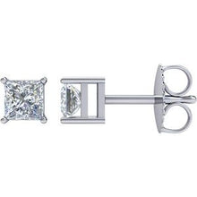 Load image into Gallery viewer, Platinum 2 CTW Diamond Earrings
