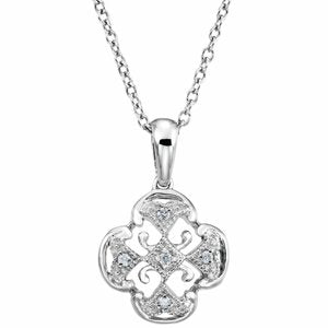 Granulated Filigree Necklace