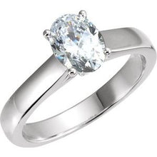 Charger l&#39;image dans la galerie, Bague de fiançailles en diamant blanc 1/2 CTW 14K
