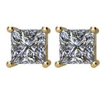 Load image into Gallery viewer, 14K Yellow 3/4 CTW Diamond Earrings
