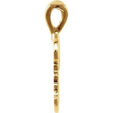 Load image into Gallery viewer, 10K Yellow Medium Initial A Pendant
