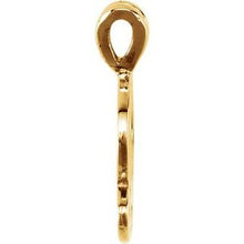 Load image into Gallery viewer, 10K Yellow Medium Initial D Pendant
