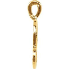 Load image into Gallery viewer, 10K Yellow Medium Initial G Pendant
