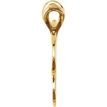 Load image into Gallery viewer, 10K Yellow Medium Initial U Pendant
