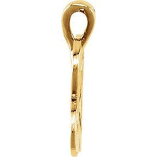 Load image into Gallery viewer, 10K Yellow Medium Initial X Pendant
