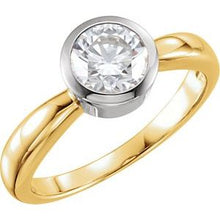 Load image into Gallery viewer, 14K Yellow 1/2 CTW Diamond Solitaire Engagement Ring
