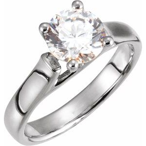 4-Prong Solitaire Engagement Ring