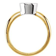 Load image into Gallery viewer, Bezel Set Solitaire Engagement Ring

