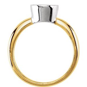 Bezel Set Solitaire Engagement Ring